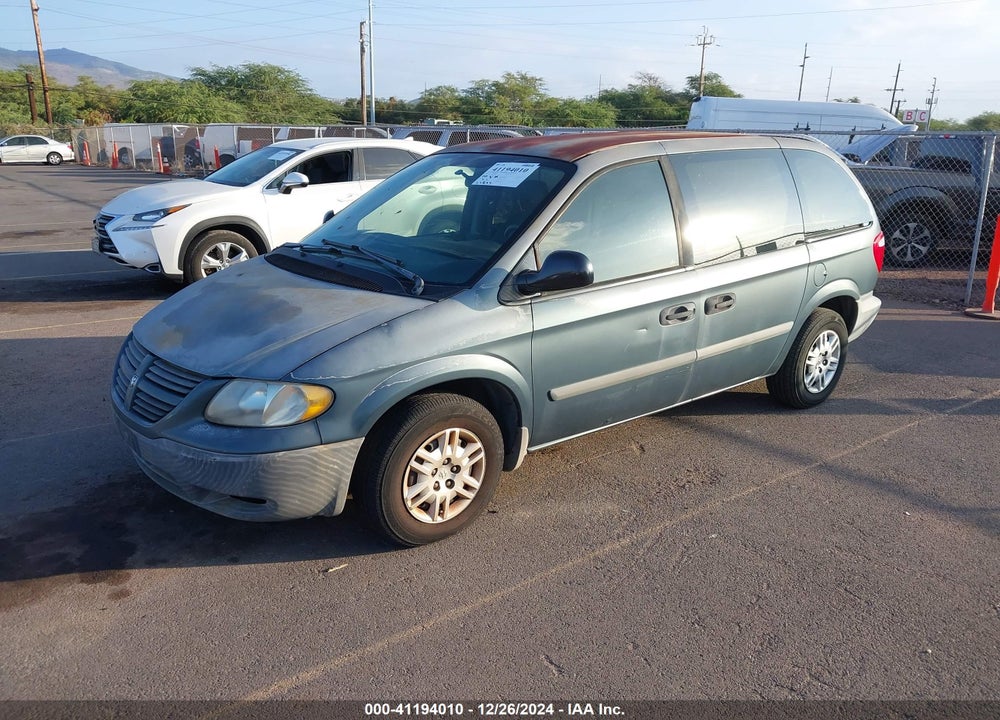 2006 DODGE CARAVAN SE VIN: 1D4GP25BX6B674043