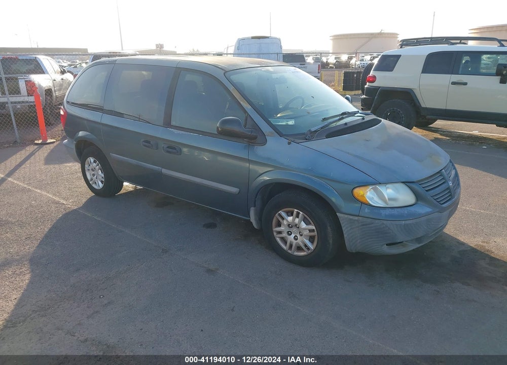 2006 DODGE CARAVAN SE VIN: 1D4GP25BX6B674043