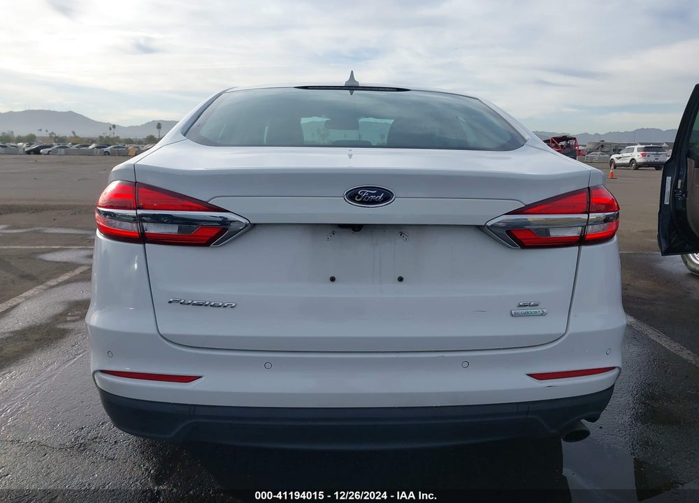 2019 FORD FUSION VIN: 3FA6P0HDXKR134925