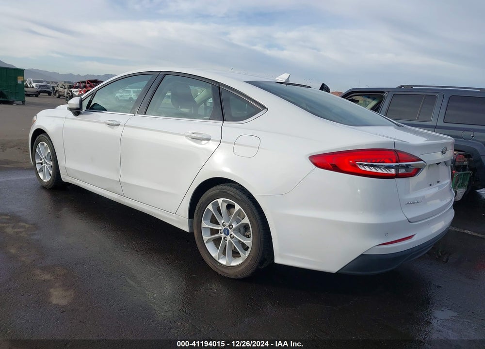 2019 FORD FUSION VIN: 3FA6P0HDXKR134925