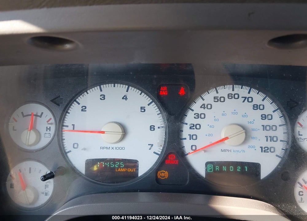 2004 DODGE RAM 1500 SLT/LARAMIE VIN: 1D7HA16D74J227854