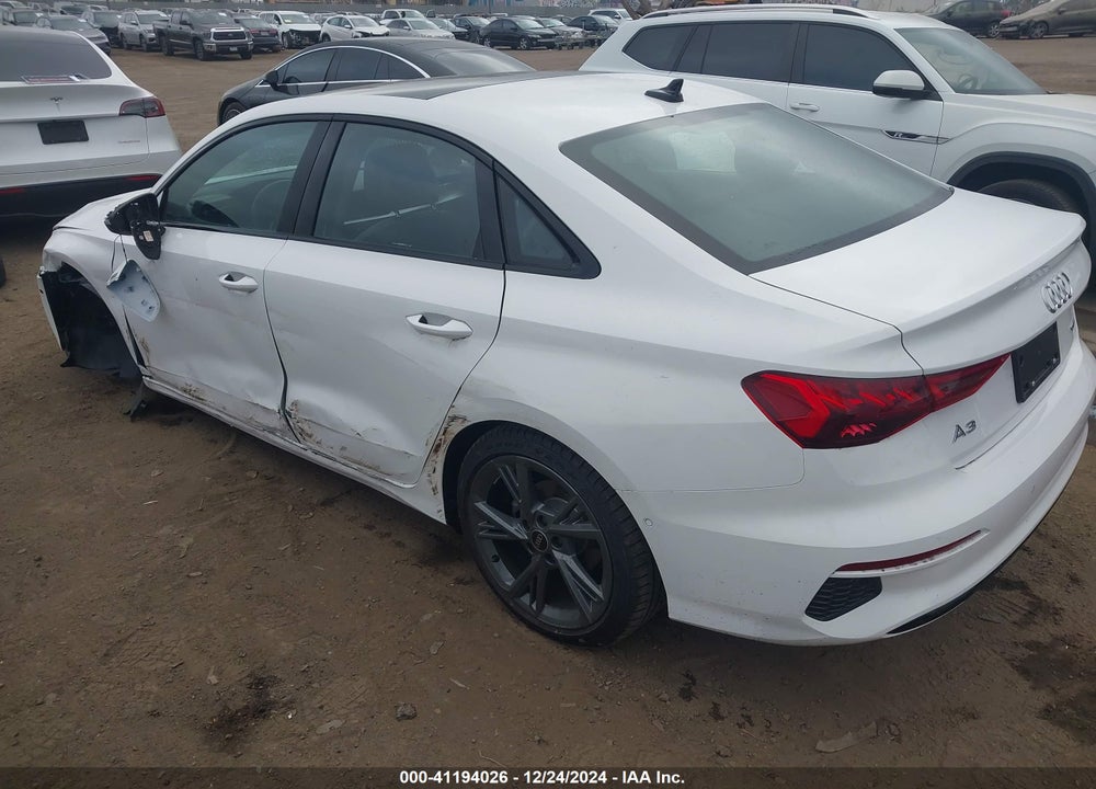 2024 AUDI A3 VIN: WAUGUDGYXRA134735