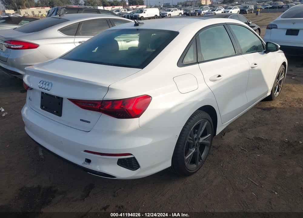2024 AUDI A3 VIN: WAUGUDGYXRA134735