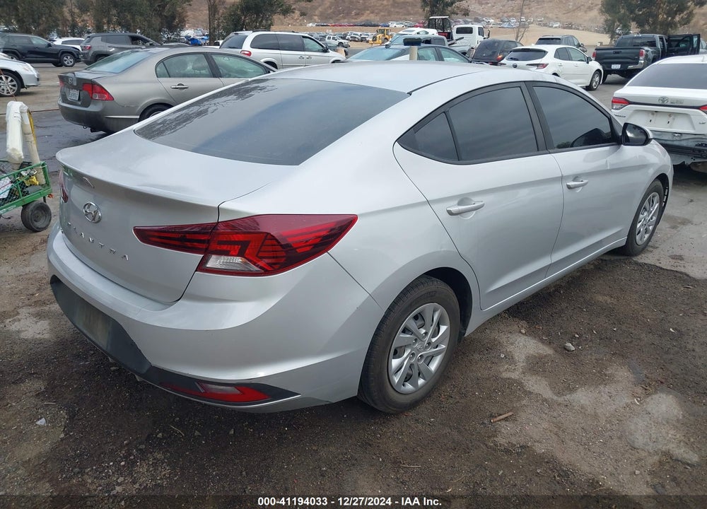2019 HYUNDAI ELANTRA SE VIN: KMHD74LF2KU846464