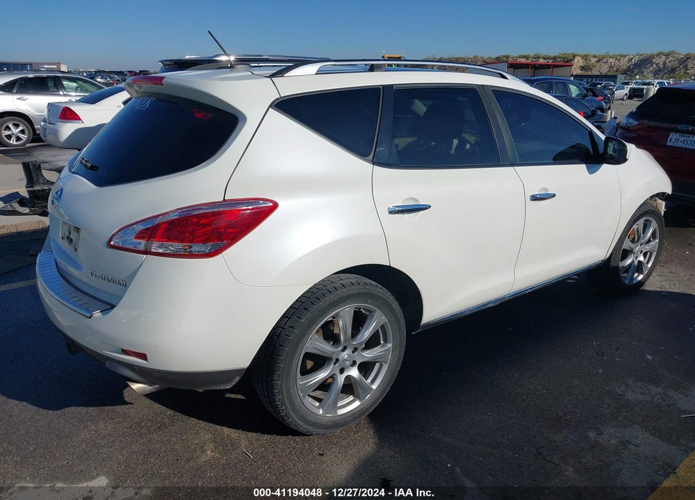 2014 NISSAN MURANO LE VIN: JN8AZ1MU5EW403204