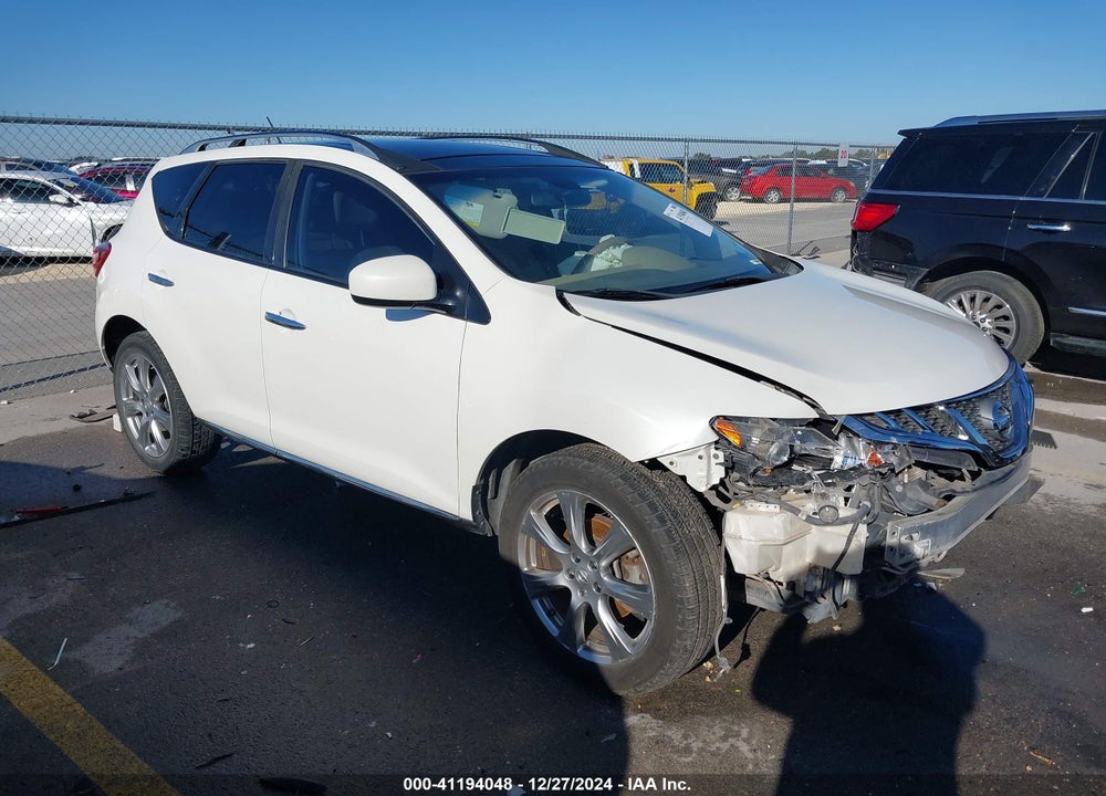 2014 NISSAN MURANO LE VIN: JN8AZ1MU5EW403204