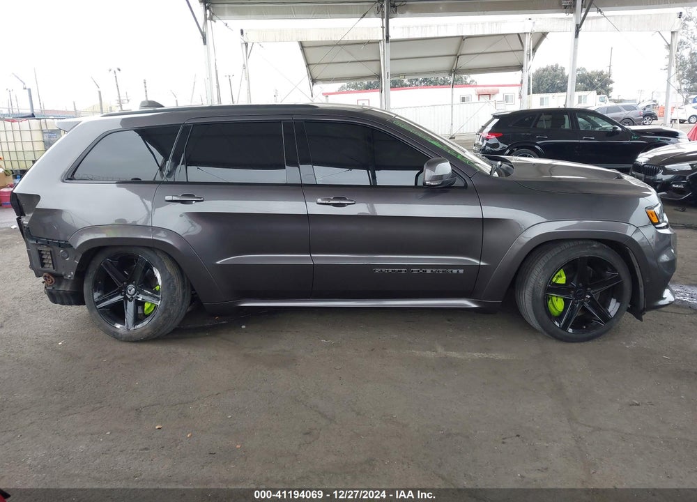 2017 JEEP GRAND CHEROKEE SRT 4X4 VIN: 1C4RJFDJ6HC901507