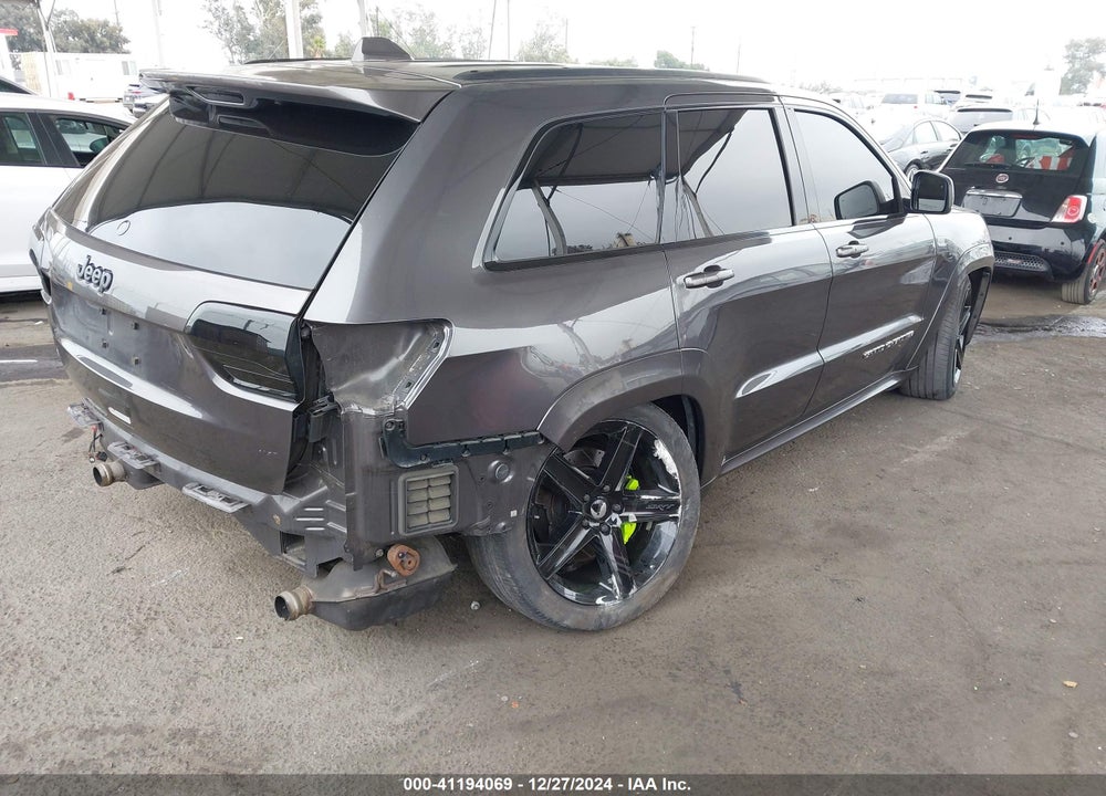2017 JEEP GRAND CHEROKEE SRT 4X4 VIN: 1C4RJFDJ6HC901507
