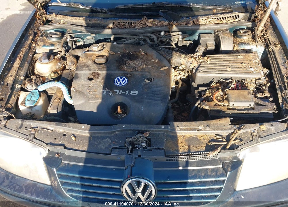 2003 VOLKSWAGEN JETTA GL TDI VIN: WVWRP61J43W119989