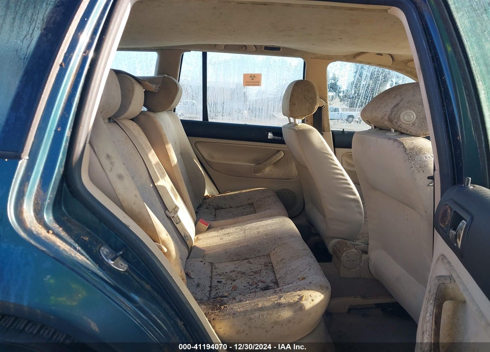 2003 VOLKSWAGEN JETTA GL TDI VIN: WVWRP61J43W119989