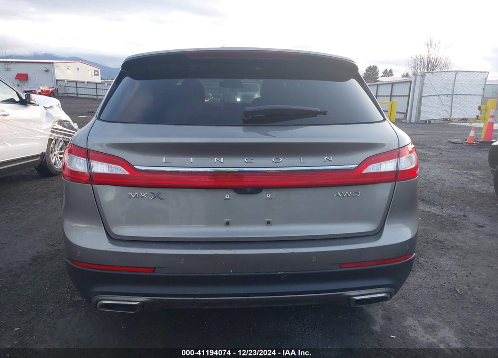 2016 LINCOLN MKX RESERVE VIN: 2LMTJ8LR9GBL56099