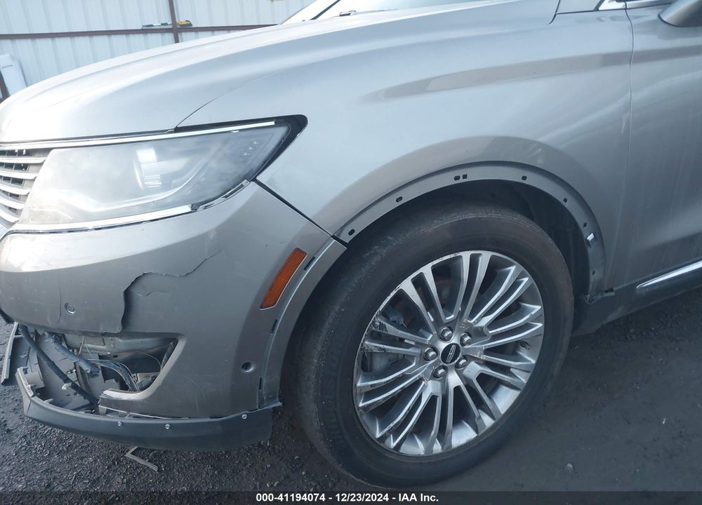 2016 LINCOLN MKX RESERVE VIN: 2LMTJ8LR9GBL56099