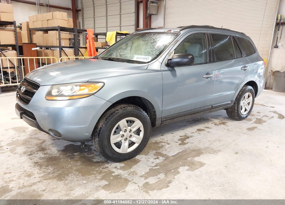 2009 HYUNDAI SANTA FE GLS VIN: 5NMSG13D59H263381