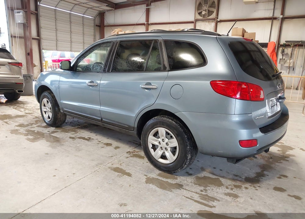 2009 HYUNDAI SANTA FE GLS VIN: 5NMSG13D59H263381