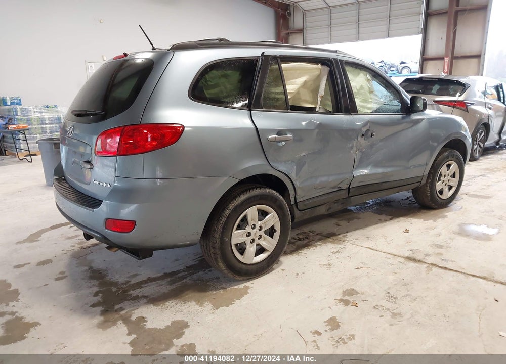 2009 HYUNDAI SANTA FE GLS VIN: 5NMSG13D59H263381