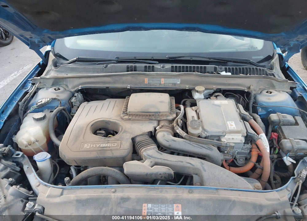 2019 FORD FUSION HYBRID VIN: 3FA6P0LU3KR108884