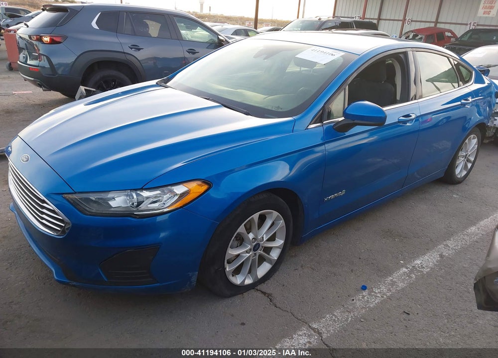 2019 FORD FUSION HYBRID VIN: 3FA6P0LU3KR108884