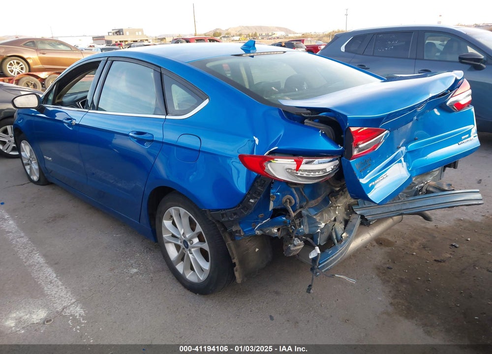 2019 FORD FUSION HYBRID VIN: 3FA6P0LU3KR108884