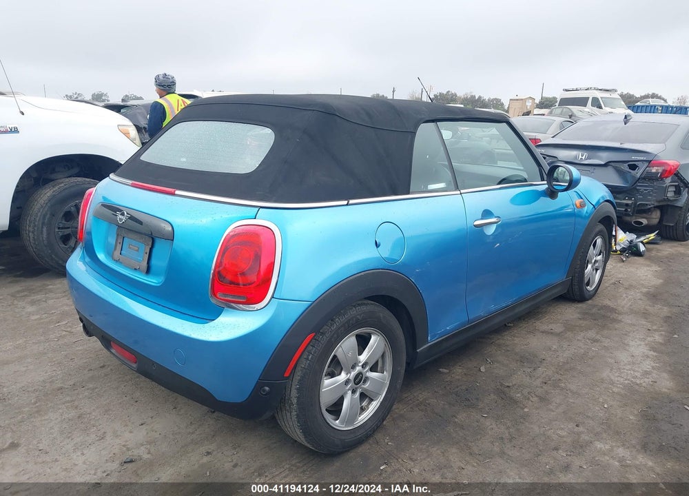 2019 MINI CONVERTIBLE VIN: WMWWG5C55K3F79238