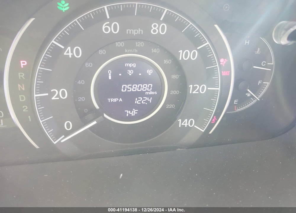 2014 HONDA CR-V EX-L VIN: 5J6RM3H76EL025726