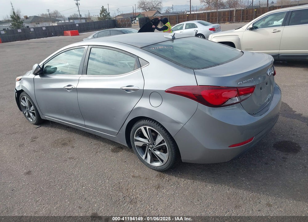 2014 HYUNDAI ELANTRA LIMITED VIN: KMHDH4AE4EU065635
