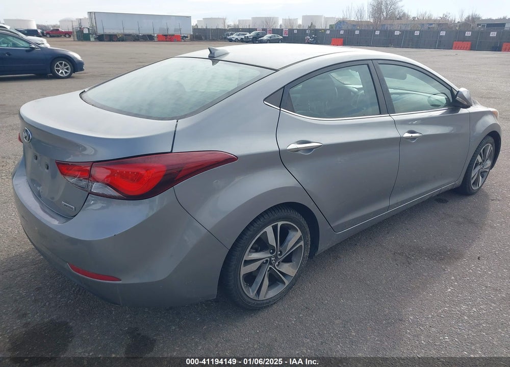 2014 HYUNDAI ELANTRA LIMITED VIN: KMHDH4AE4EU065635