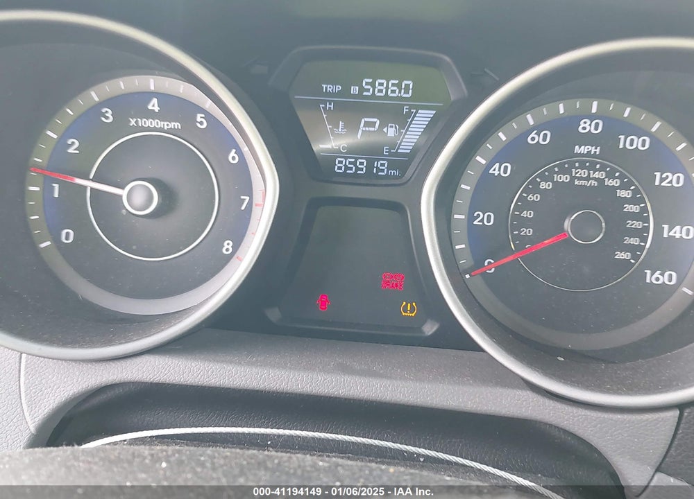 2014 HYUNDAI ELANTRA LIMITED VIN: KMHDH4AE4EU065635