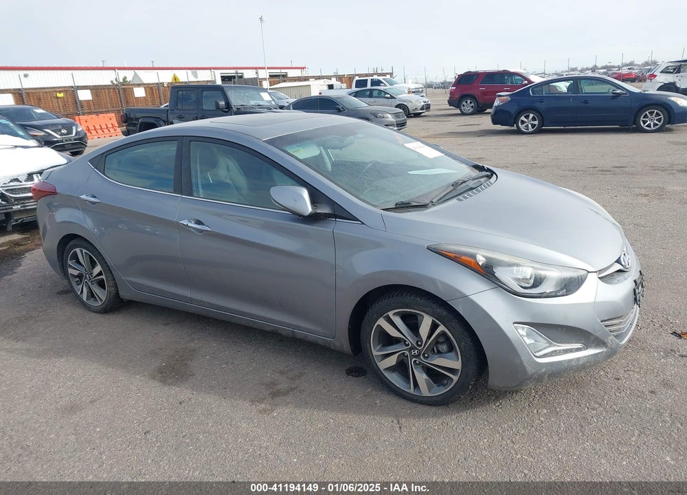 2014 HYUNDAI ELANTRA LIMITED VIN: KMHDH4AE4EU065635