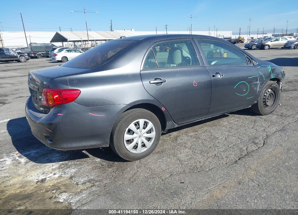 2010 TOYOTA COROLLA LE VIN: 1NXBU4EE5AZ185001