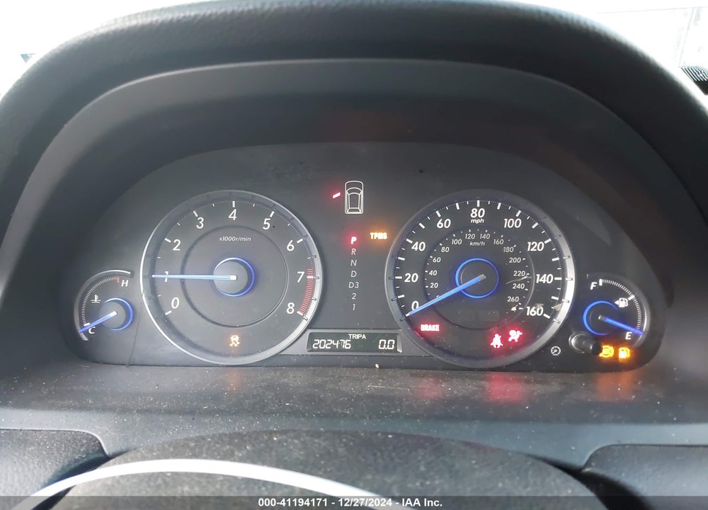 2011 HONDA ACCORD CROSSTOUR EX VIN: 5J6TF1H32BL000402
