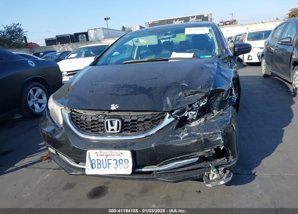 2015 HONDA CIVIC EX-L VIN: 19XFB2F9XFE257169