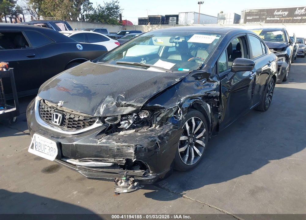 2015 HONDA CIVIC EX-L VIN: 19XFB2F9XFE257169