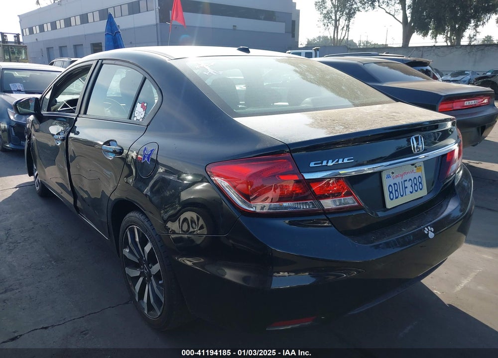 2015 HONDA CIVIC EX-L VIN: 19XFB2F9XFE257169