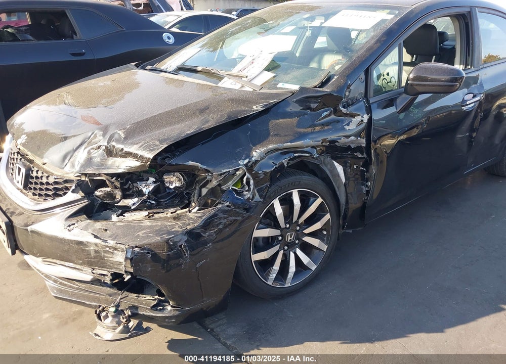 2015 HONDA CIVIC EX-L VIN: 19XFB2F9XFE257169