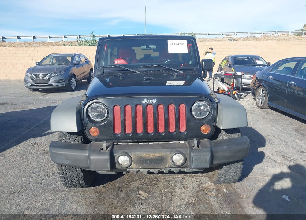 2012 JEEP WRANGLER UNLIMITED SPORT VIN: 1C4BJWDG3CL142278