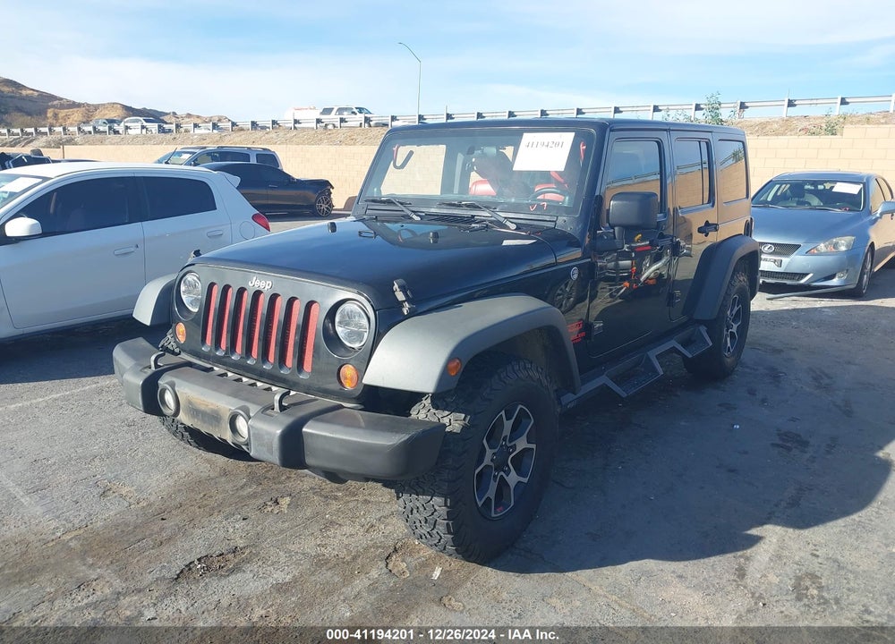 2012 JEEP WRANGLER UNLIMITED SPORT VIN: 1C4BJWDG3CL142278