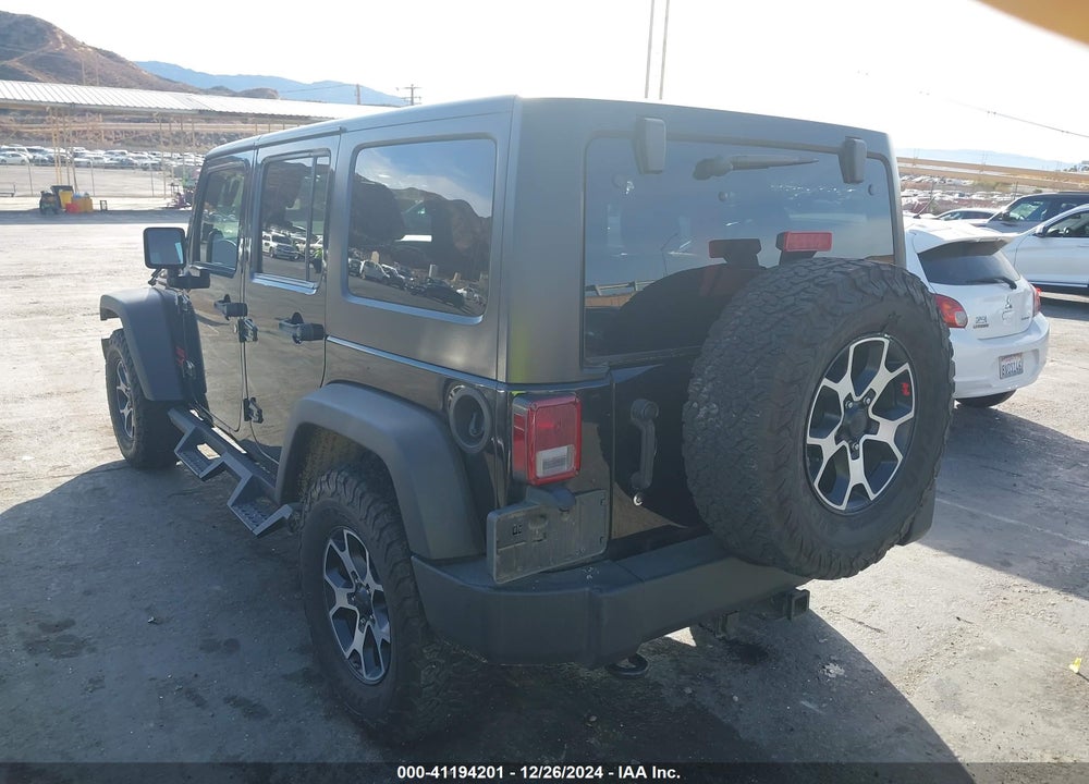 2012 JEEP WRANGLER UNLIMITED SPORT VIN: 1C4BJWDG3CL142278