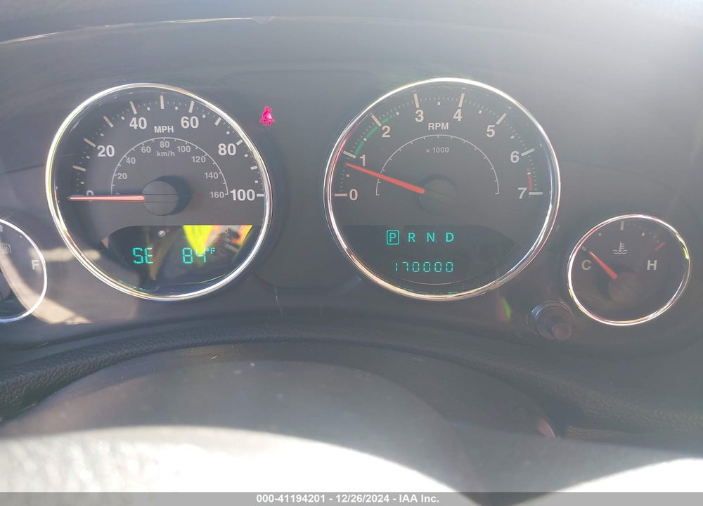2012 JEEP WRANGLER UNLIMITED SPORT VIN: 1C4BJWDG3CL142278