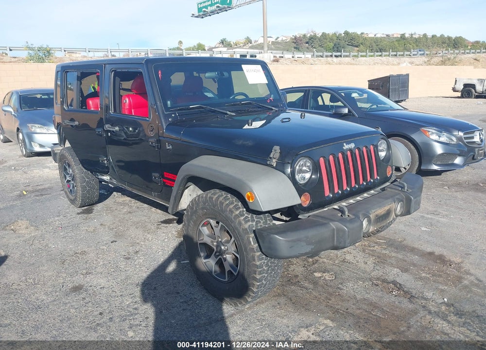 2012 JEEP WRANGLER UNLIMITED SPORT VIN: 1C4BJWDG3CL142278