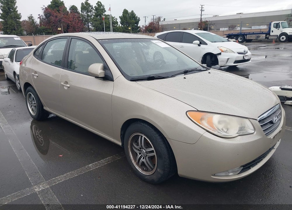 2009 HYUNDAI ELANTRA VIN: KMHDU46D39U730431