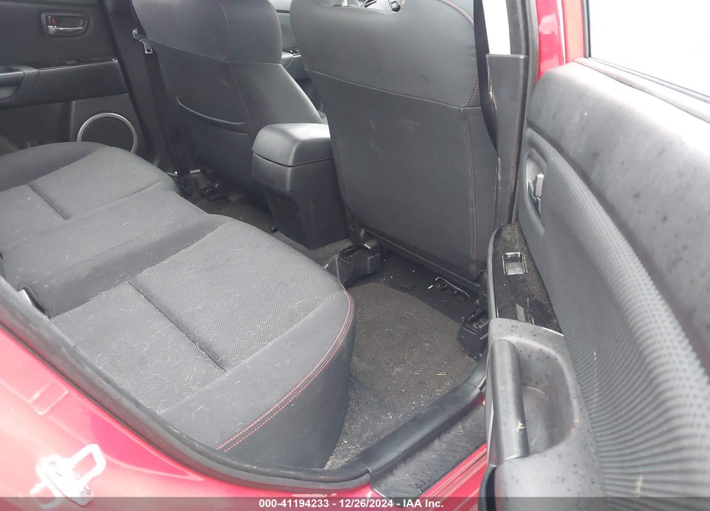 2008 MAZDA SPEED3 SPORT VIN: JM1BK34M681170869