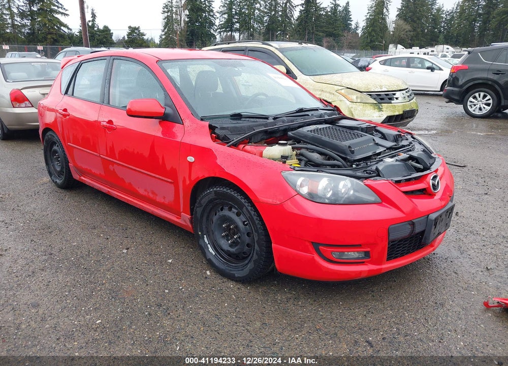 2008 MAZDA SPEED3 SPORT VIN: JM1BK34M681170869