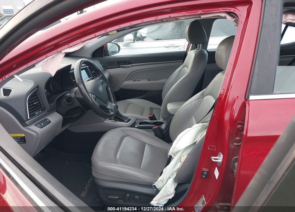 2018 HYUNDAI ELANTRA LIMITED VIN: KMHD84LF4JU698037