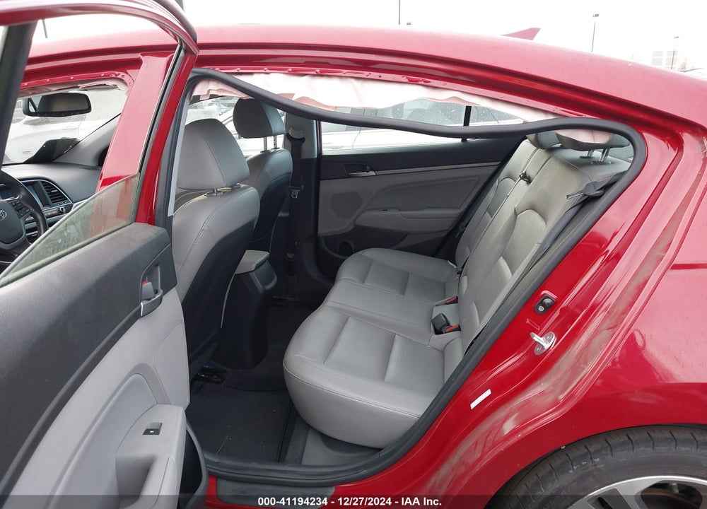 2018 HYUNDAI ELANTRA LIMITED VIN: KMHD84LF4JU698037
