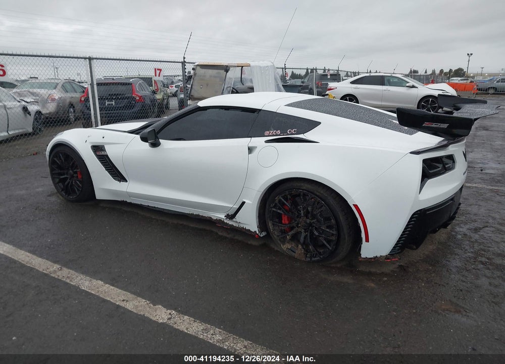 2016 CHEVROLET CORVETTE VIN: 1G1YU2D62G5600588