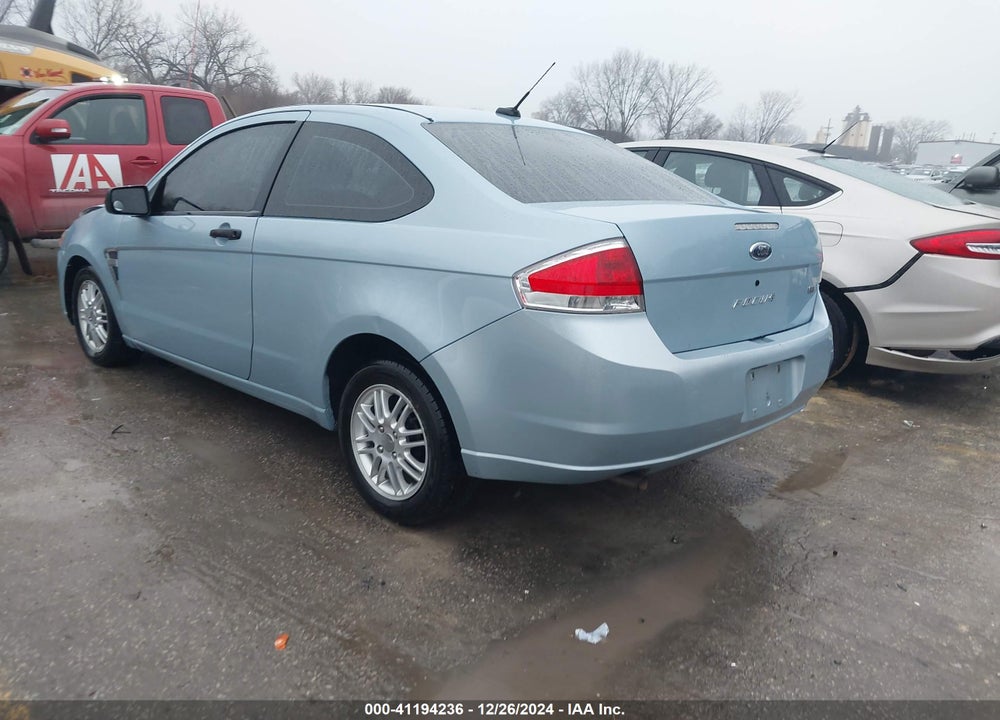 2008 FORD FOCUS VIN: 1FAHP33N58W233409