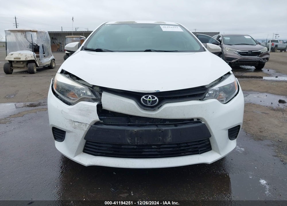 2014 TOYOTA COROLLA LE VIN: 5YFBURHE3EP078397