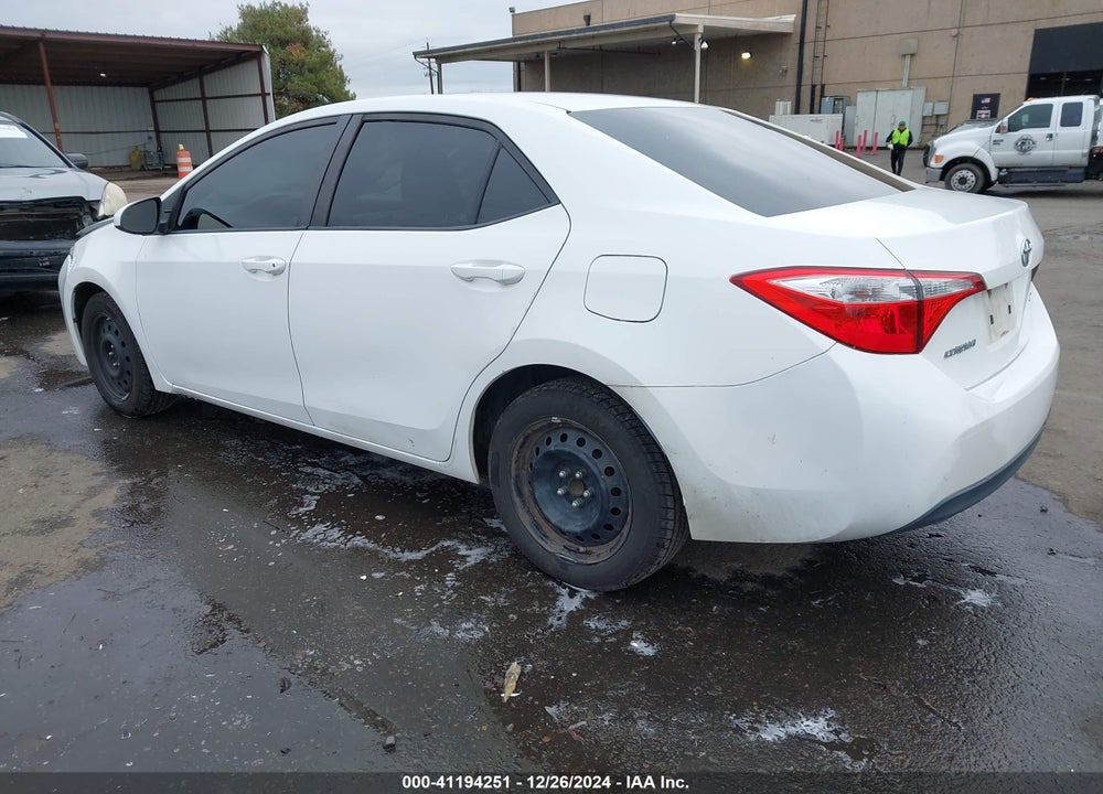 2014 TOYOTA COROLLA LE VIN: 5YFBURHE3EP078397