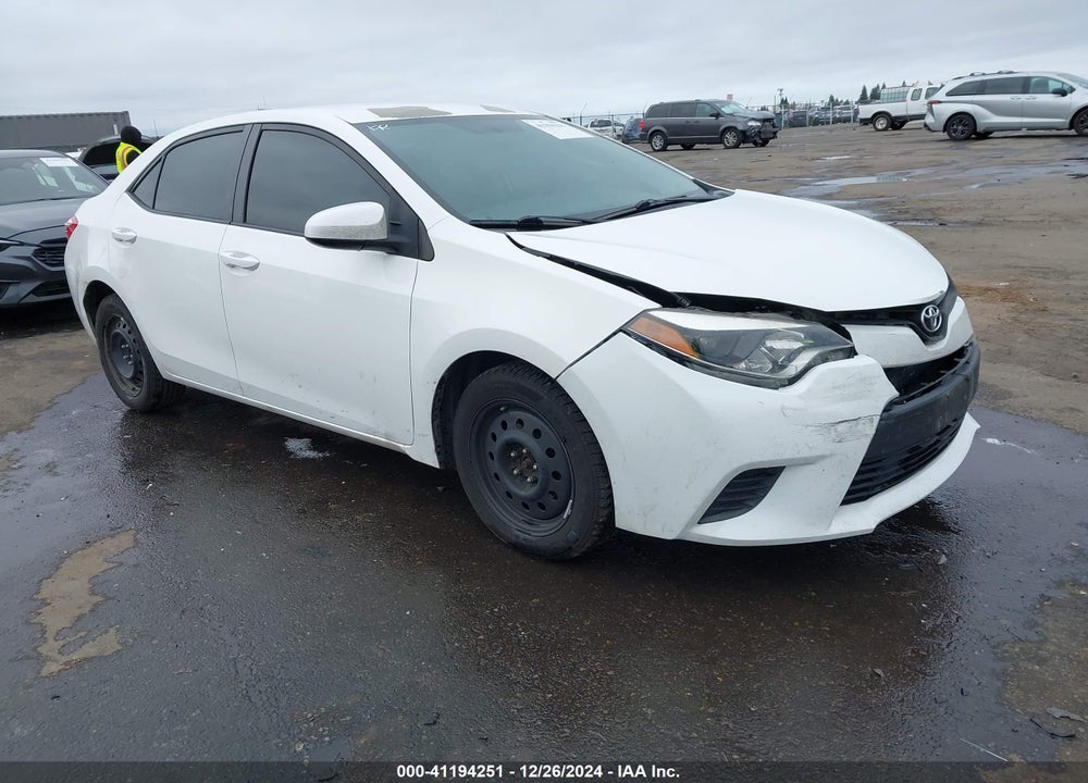 2014 TOYOTA COROLLA LE VIN: 5YFBURHE3EP078397
