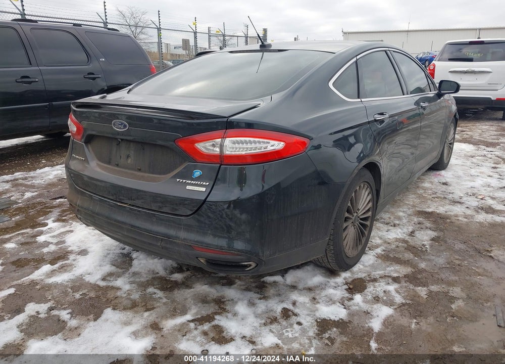 2014 FORD FUSION TITANIUM VIN: 3FA6P0K9XER229543